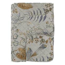 Opálový přehoz s květinovým vzorem Aix Vintage Quilt - 130*180 cm