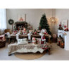 Vintage nástěnný obraz s autem a led světýlky Merry Bright - 60*2,5*60 cm