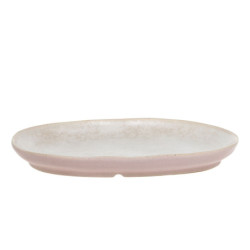 Béžovo-růžový rustikální podnos Valence Dusty Rose - 27*19*3 cm