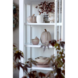 Béžovo-růžový rustikální jídelní talíř Valence Dusty Rose - Ø 27*3 cm