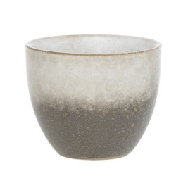 Béžovo-šedý rustikální hrnek Valence Dusty Stone - Ø 8,5*7 cm / 185ml