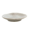 Béžovo-šedý rustikální dezertní talíř Valence Dusty Stone - Ø 19*4cm