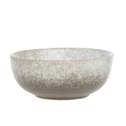 Béžovo-šedá rustikální miska Valence Dusty Stone - Ø 15*6 cm / 570 ml