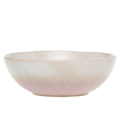 Béžovo-růžová rustikální mísa Valence Dusty Rose - Ø 20*7 cm / 1045 ml