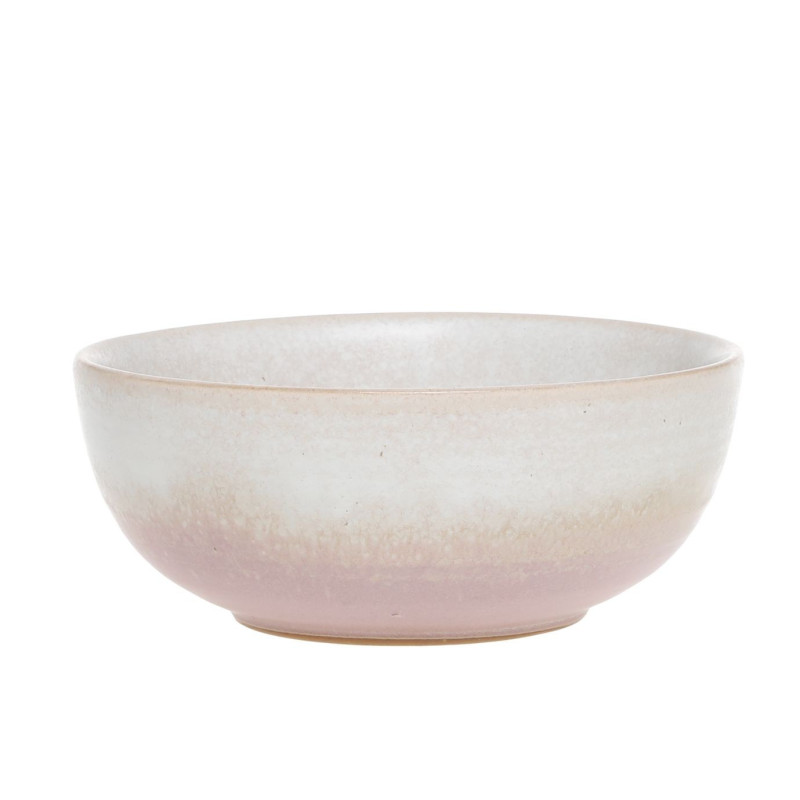 Béžovo-růžová rustikální miska Valence Dusty Rose - Ø 15*6 cm / 570 ml
