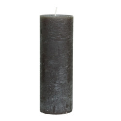 Kávová široká svíčka Macon Rustic coffee - Ø 7*20cm/ 80h