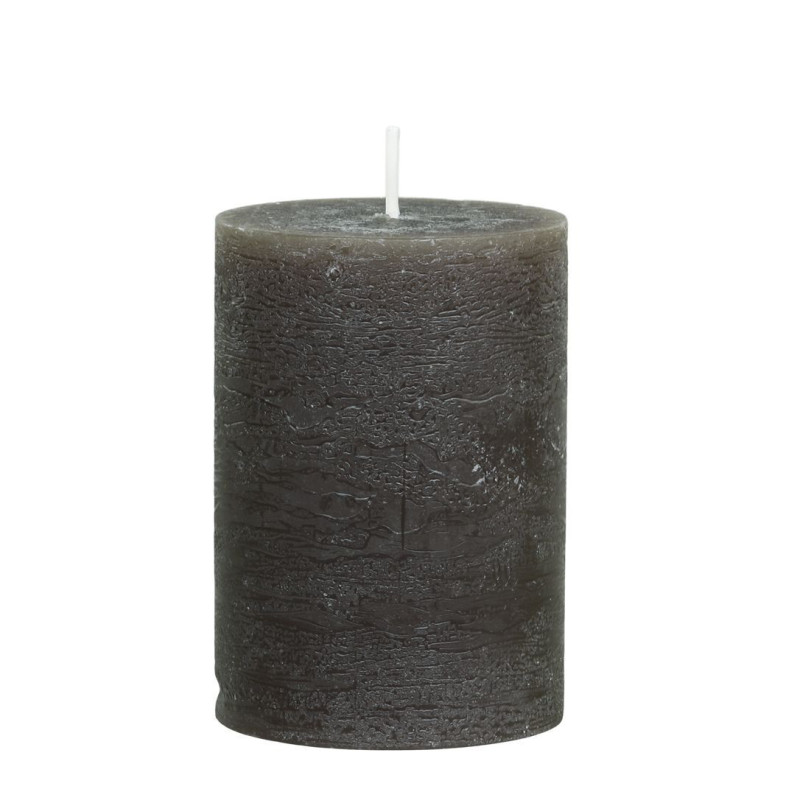 Kávová široká svíčka Macon Rustic coffee - Ø 7*10cm/ 40h