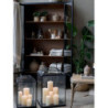 Černá antik kovová lucerna Factory XL - 42*42*72 cm