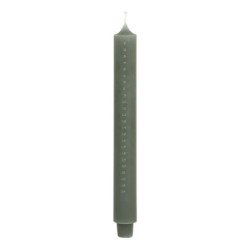 Zelená adventní svíčka s čísly 1-24 Advent Candle - Ø 3*29cm / 20h