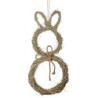 Závěsná proutěná dekorace králík Rabbit - 29*7*64 cm