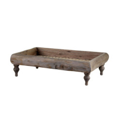 Dekorační podnos na nožičkách Ratta Tray - 33*19*9 cm
