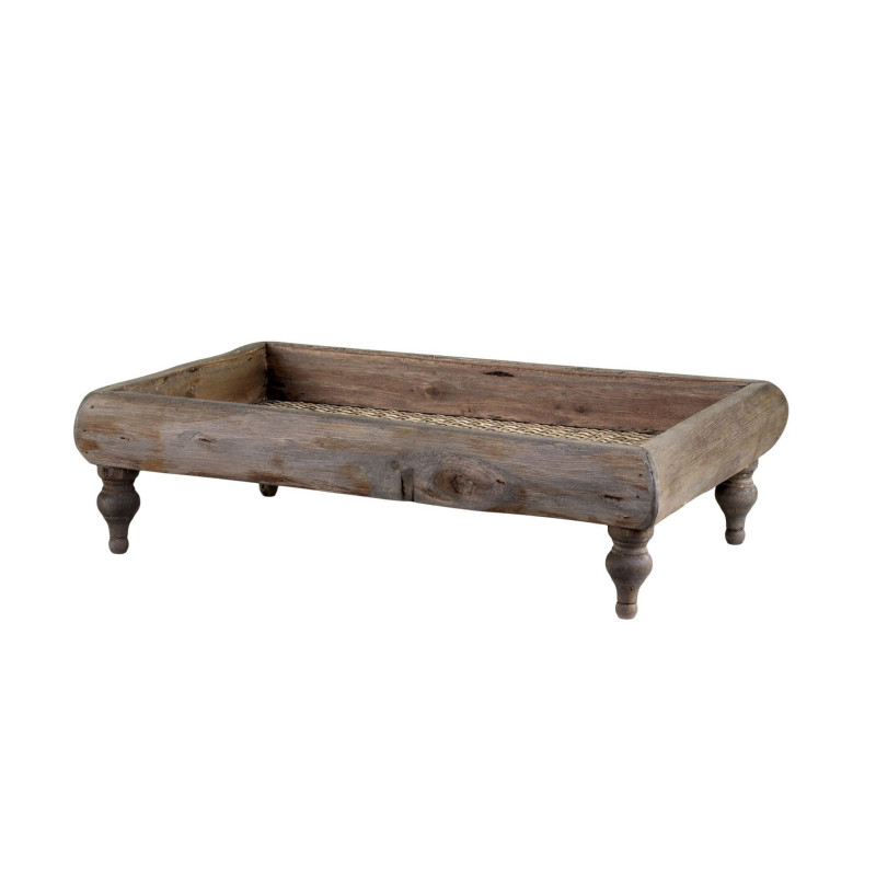 Dekorační podnos na nožičkách Ratta Tray - 33*19*9 cm