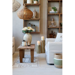 Hnědý dřevěný konferenční stolek Grimaud Unit - 90*45*40 cm