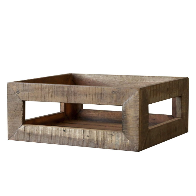 Dekorační dřevěný box Grimaud Unit - 35*35*15 cm