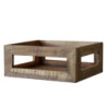 Dekorační dřevěný box Grimaud Unit - 35*35*15 cm