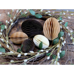 Dekorace umělý věnec vrbové větve s kočičkami Willow - Ø 42 cm