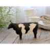 Strakatá antik dekorace kravička Farm unique - 22*5,5*13 cm