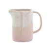 Béžovo-růžový rustikální džbán Valence Dusty Rose - 13*9*12 cm / 500 ml