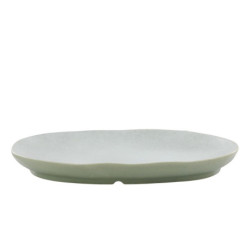 Zelený rustikální podnos Valence Dusty Verte - 27*19*3 cm
