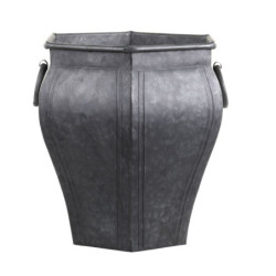 Dekorační plechový antik květináč French Chic - 26*24*30 cm