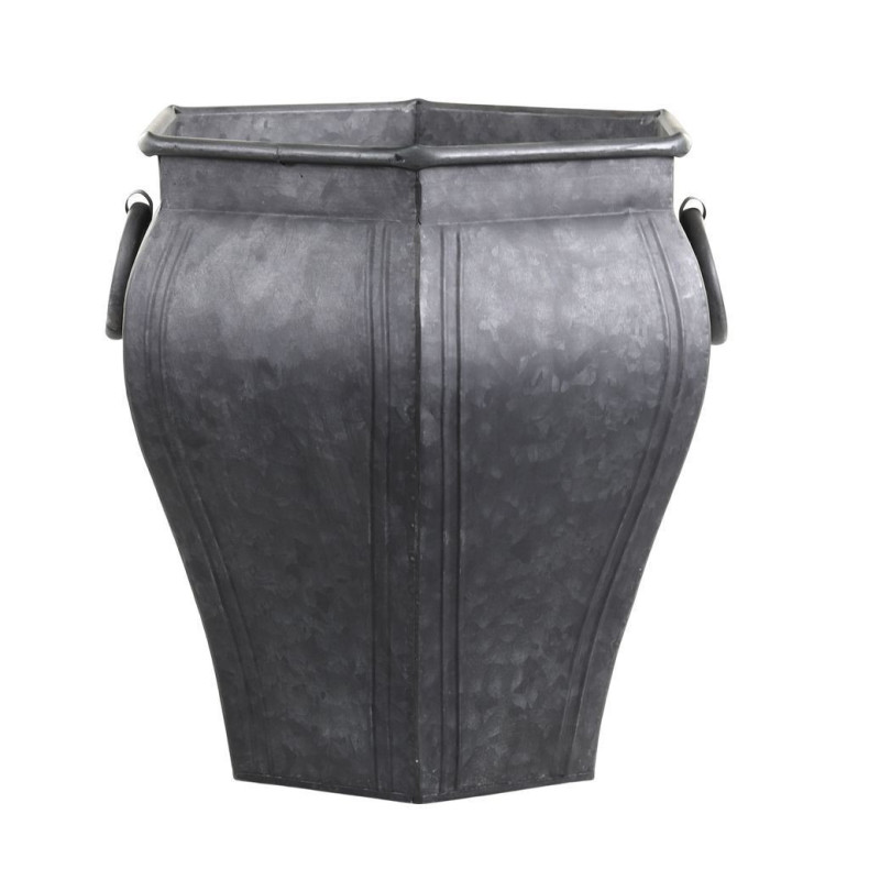 Dekorační plechový antik květináč French Chic - 26*24*30 cm