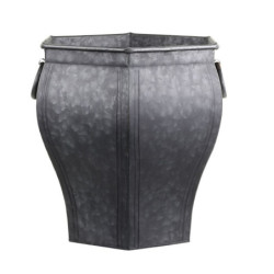 Dekorační plechový antik květináč French Chic - 32*28*28 cm