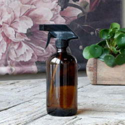 Skleněný mocca rozprašovač na vodu - Ø 8*21cm/ 480ml