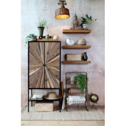 2ks přírodní úložný box z mořské trávy Loani - 36*24*17/ 31*19*15 cm