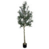 Dekorace umělý stromek olivovník s olivami Olea Tree - 15*170 cm
