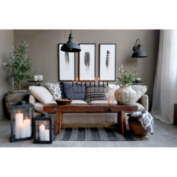 Dekorace umělý stromek olivovník s olivami Olea Tree - Ø 15*132 cm