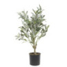 Dekorace umělý stromek olivovník s olivami Olea Tree - Ø 12*73 cm