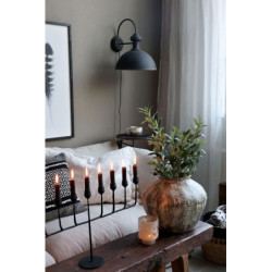 Dekorace umělý stromek olivovník s olivami Olea Tree - Ø 12*73 cm