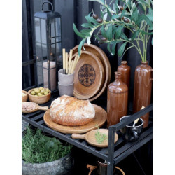 Dekorace umělá větvička olivovník s olivami Olea Tree - 74 cm