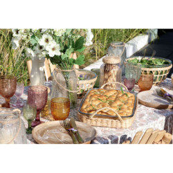 Set 6ks barevných skleniček na víno  Saint-Émilion - Ø 7,5*16 cm / 250ml