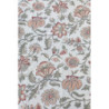 Krémový bavlněný ubrus s květy Aix Wild Flowers - 140*240 cm