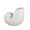 Krémová antik keramická dekorace váza mušle Shells - 38*20*32 cm