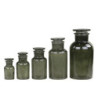 5ks granitová skleněná dóza Old French Apothecary - Ø 10*21,5cm/ 1000 ml