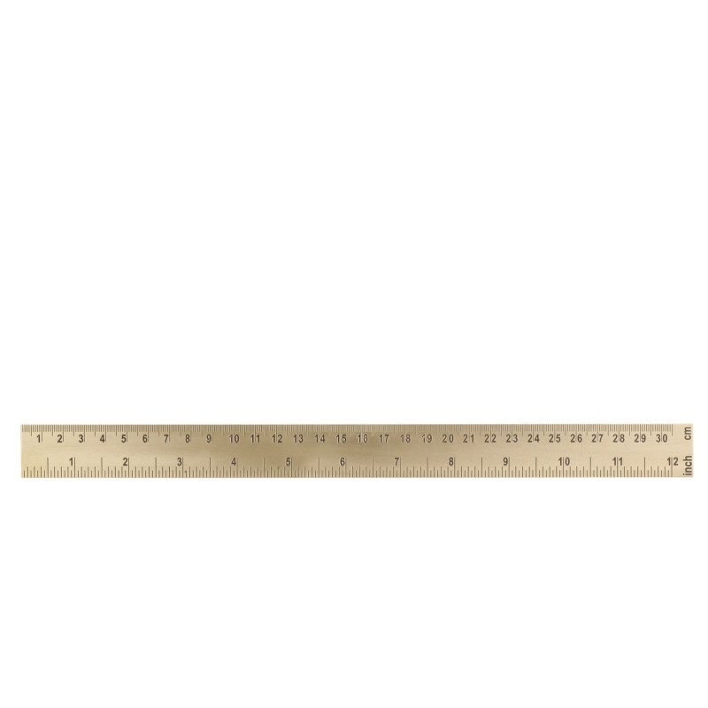 Mosazné pravítko Ruler brass - 31,5 cm