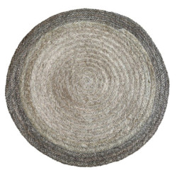 Přírodní kulatý koberec z mořské trávy Seagrass - Ø104 cm