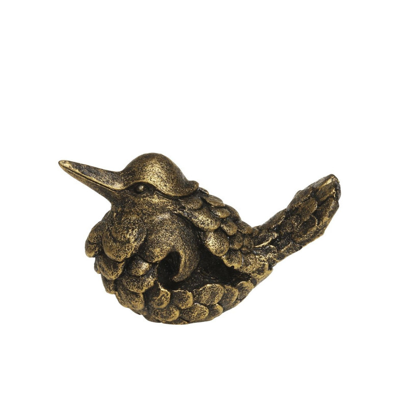Mosazná antik dekorace socha ptáčka  - 11*7*9 cm
