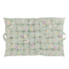 Zelená matrace s květy Aix Quilt Wild Flowers - 60*100 cm